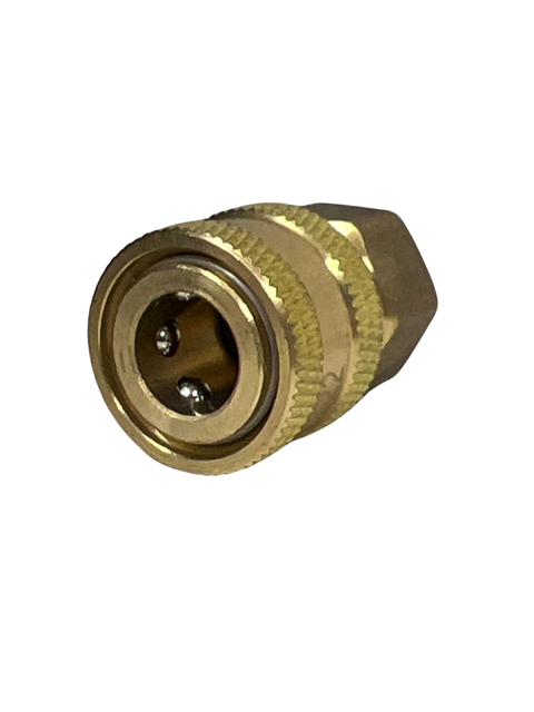 1/4" Brass Quick Disconnect FPT - 25FS