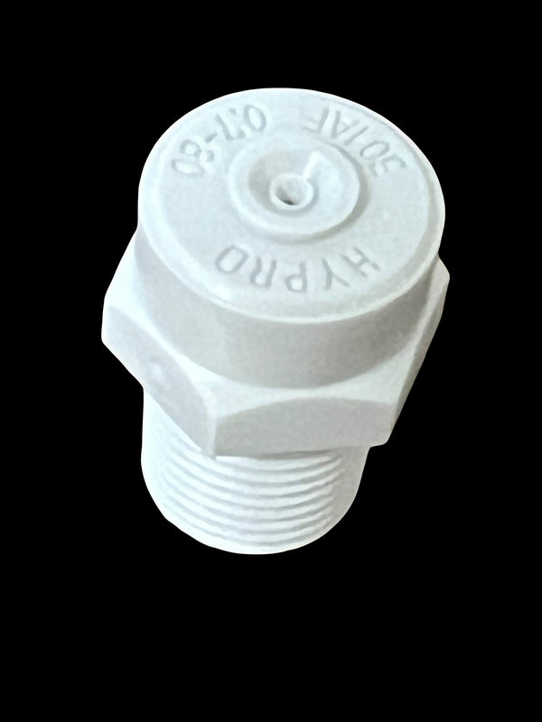 Hypro 1/8" MNPT Misting Nozzle 301AF0.7-80