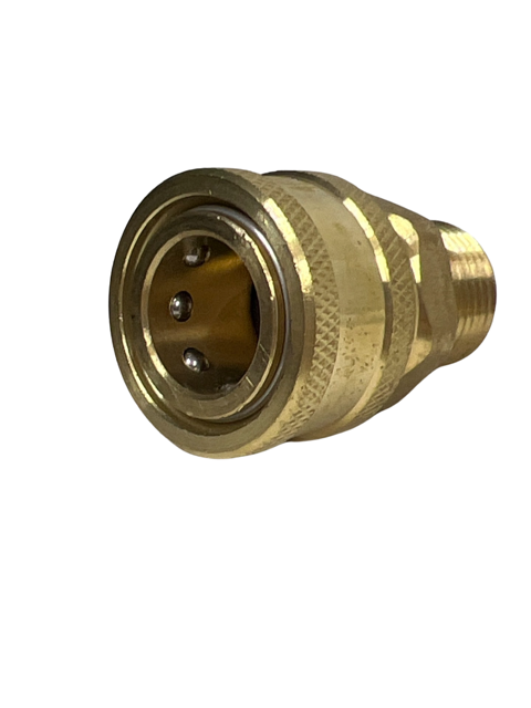1/2" Brass Quick Disconnect MPT - 50MS