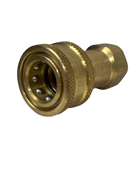 3/8" Brass Quick Disconnect FPT