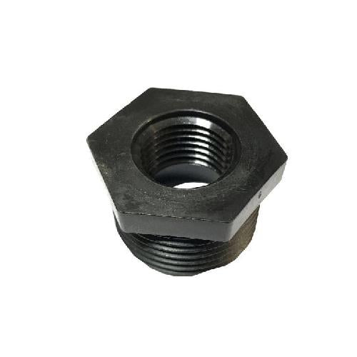 Hypro 1-1/2" MNPT X 1" FNPT Poly Reducer Bushing - 3RB112100