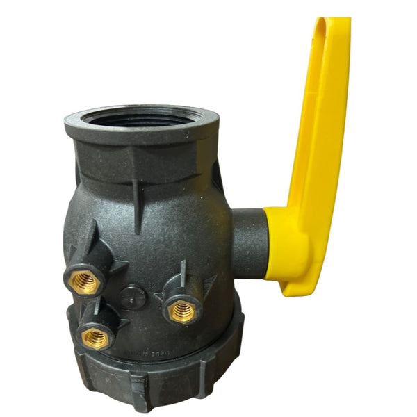 Poly Ball Valve 1-1/2" - 2 Way
