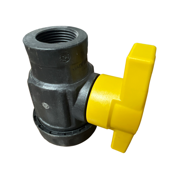 Poly Ball Valve 3/4" - 2 Way