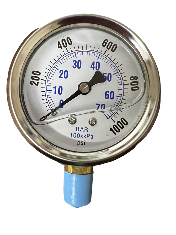 Pressure Gauge 1000 PSI - AR0-1000